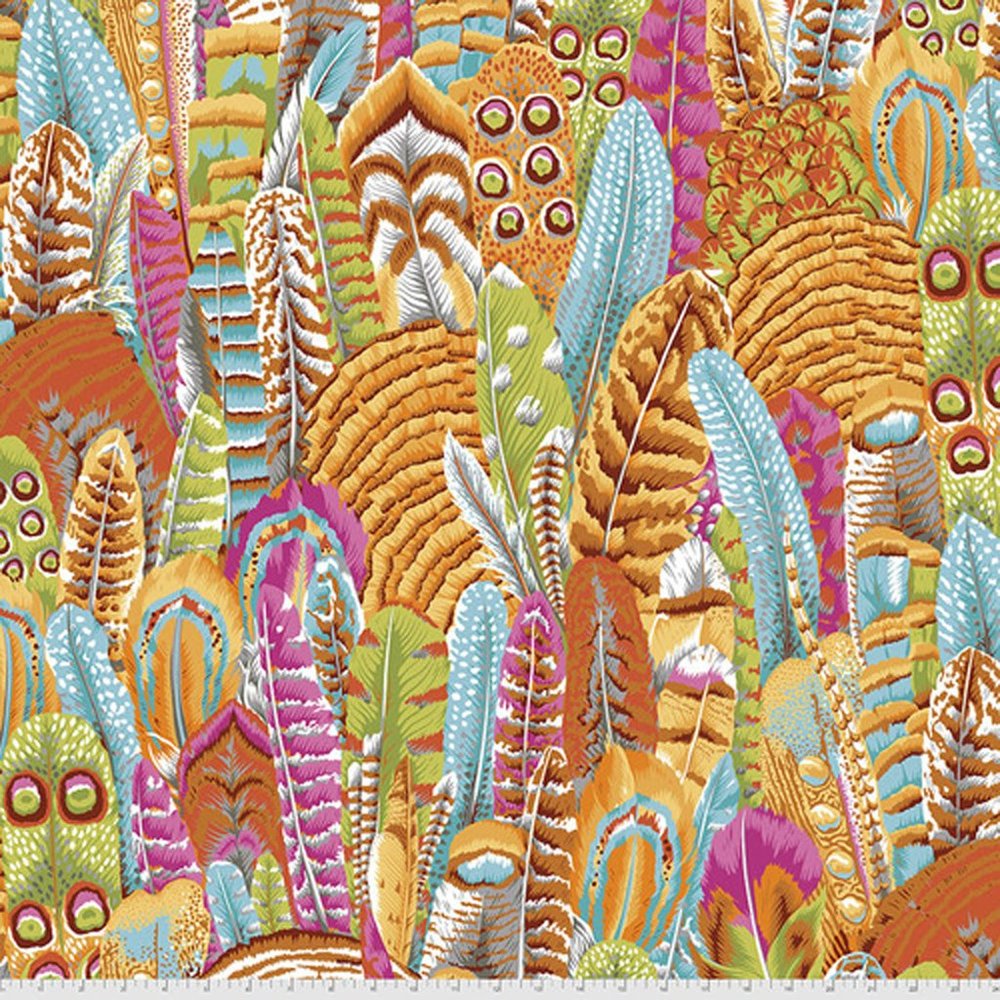 Kaffe Fasset Collective. Feathers by Philip Jacobs for Free Spirit Fabrics. 10FQ - Picture 13 of 14